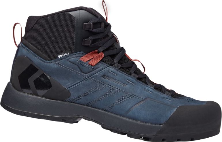 Buty trekkingowe męskie Black Diamond Mission Leather Mid WP granatowe r. 41 1/2