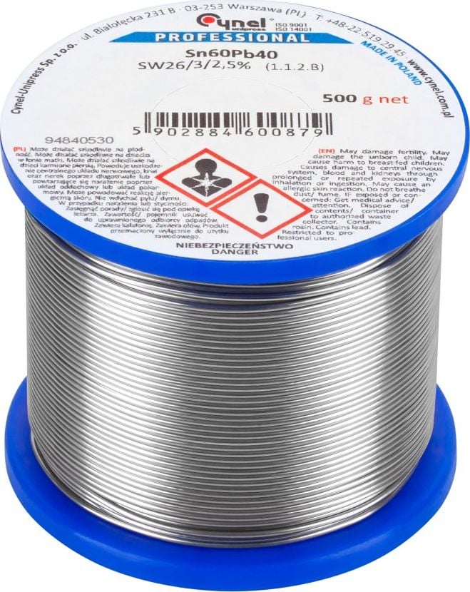 Cynel Cyna 2mm/500g Sn60Pb40 CYNEL