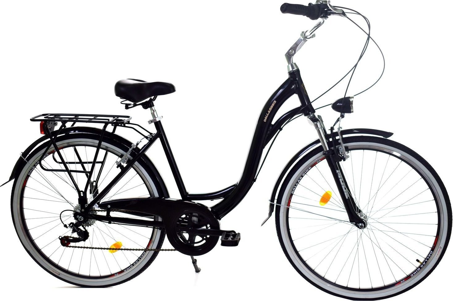 Dallas Bike Rower Dallas City Alu 28" 7spd - czarny