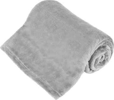 Teesa Koc polarowy 150x200 cm TEESA - szary