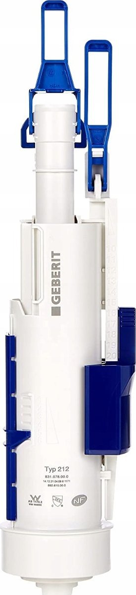 Geberit 244.821.00.1 ZAWÓR SPUSTOWY TYP 212, DO SPŁUCZEK PODTYNKOWYCH GEBERIT SIGMA, DELTA I UP300 BEZ GNIAZDA // DLP.G.244.821.00.1