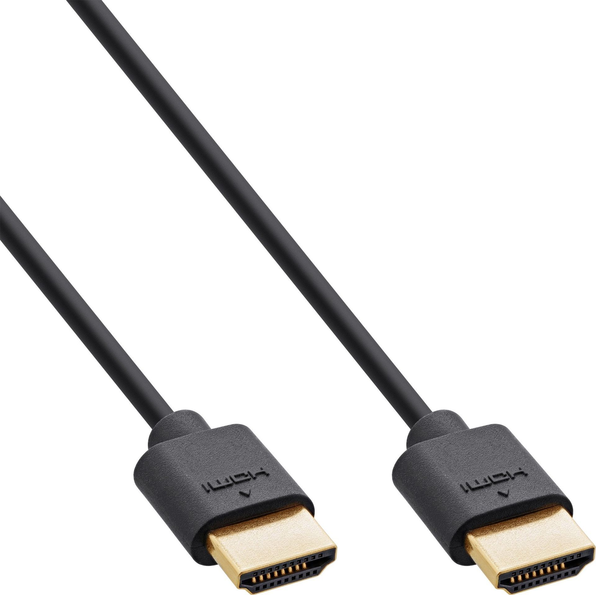 Kabel InLine HDMI - HDMI 0.3m czarny 17933S