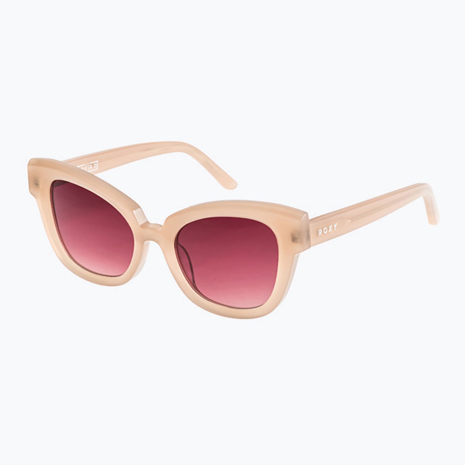 Okulary przeciwsłoneczne damskie Roxy Caleta shiny tapioca/brown gradient