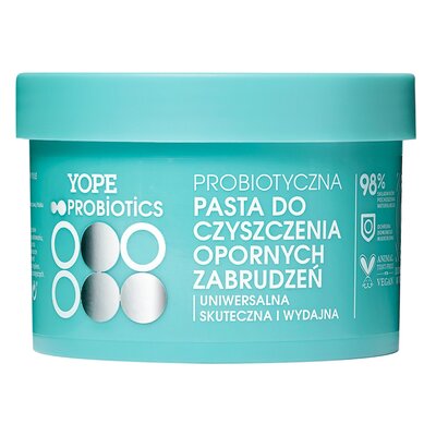 Yope, probiotyczna pasta do czyszczenia opornych zabrudzeń, 160g