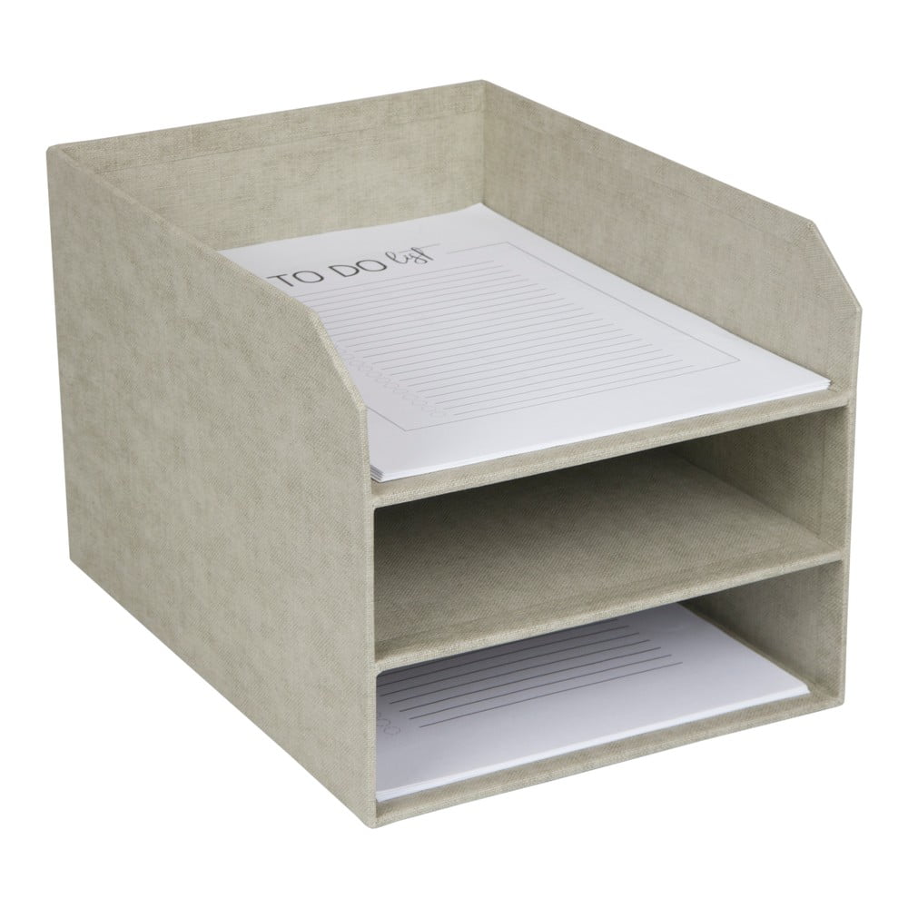 Kartonowy organizer na dokumenty Trey – Bigso Box of Sweden