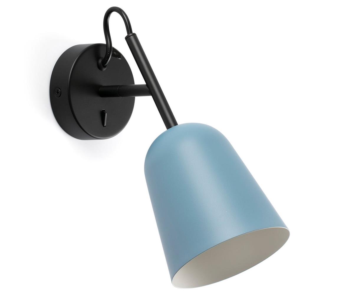 FARO 28274 - Kinkiet STUDIO 1xE14/8W/230V niebieski/czarny