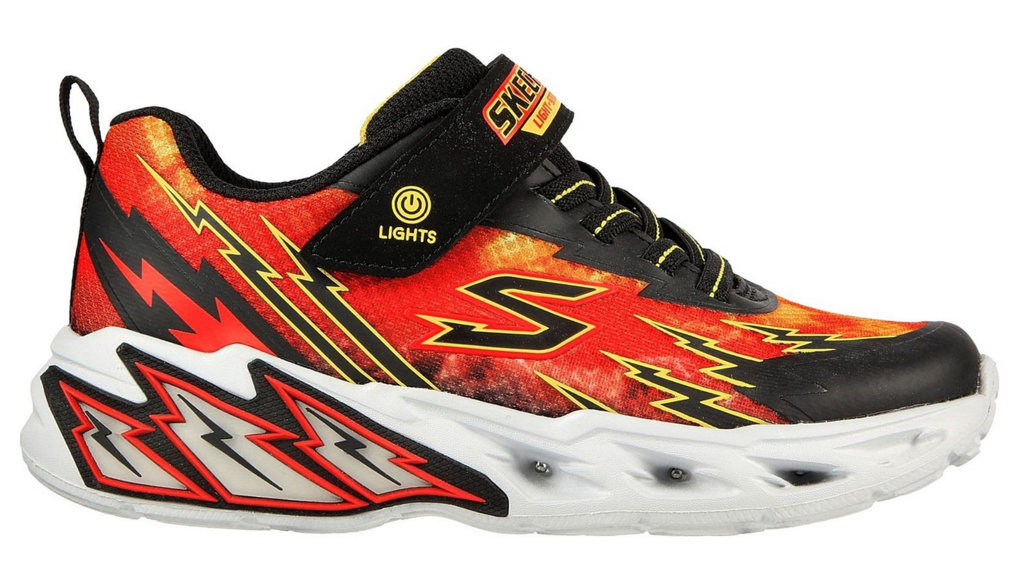 Buty dziecięce SKECHERS  LIGHT STORM 2.0 (400150L-BKRD)-28.5