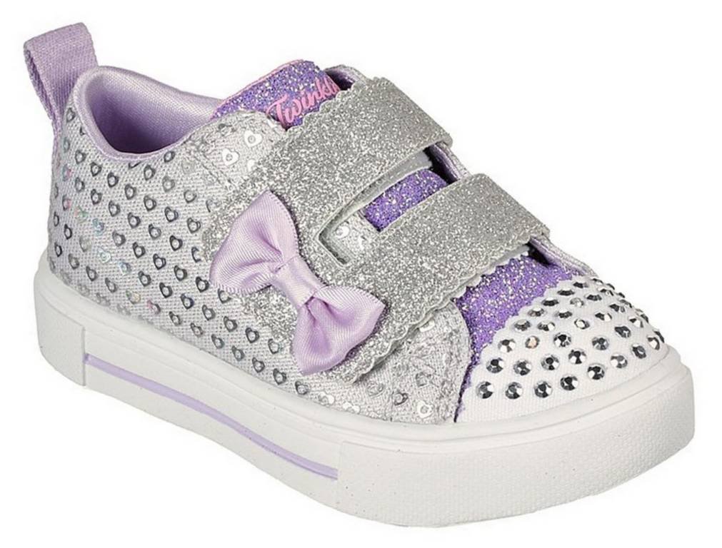 Buty dziecięce SKECHERS Twinkle Sparks - Heart Dreams (314791N-SIL)-21