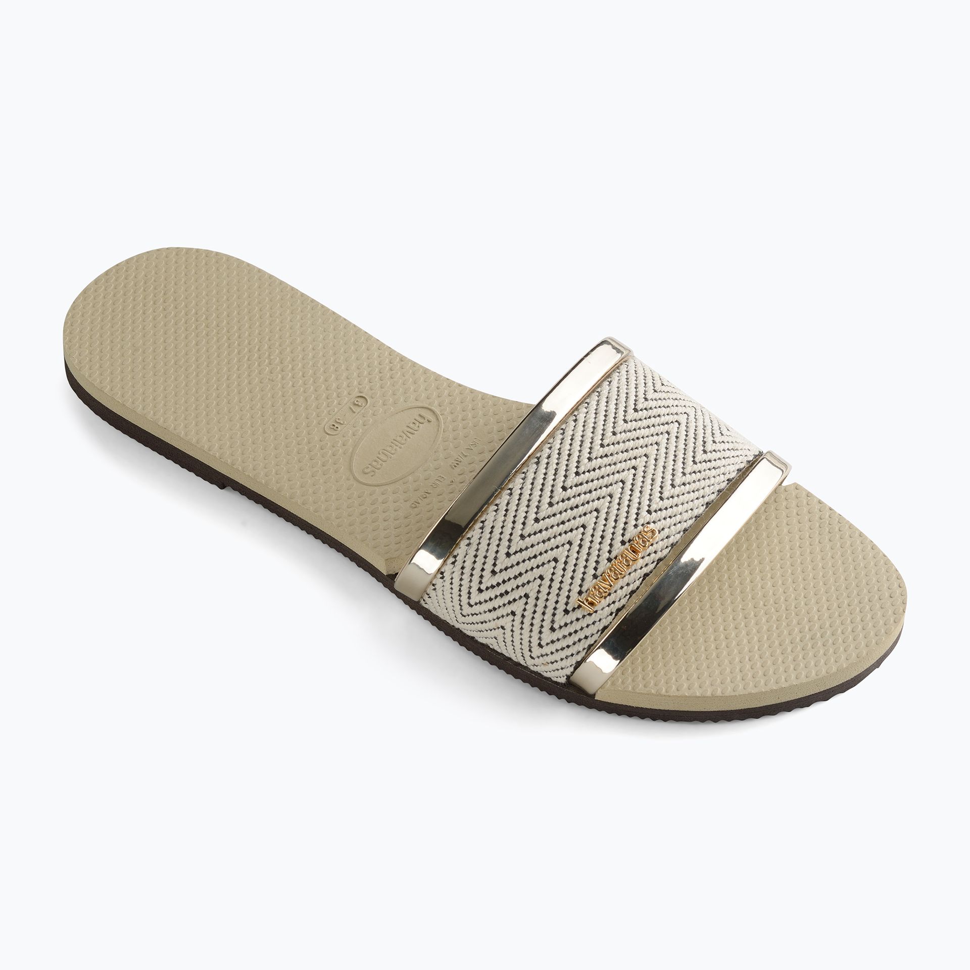 Klapki damskie Havaianas You Trancoso Premium sand grey
