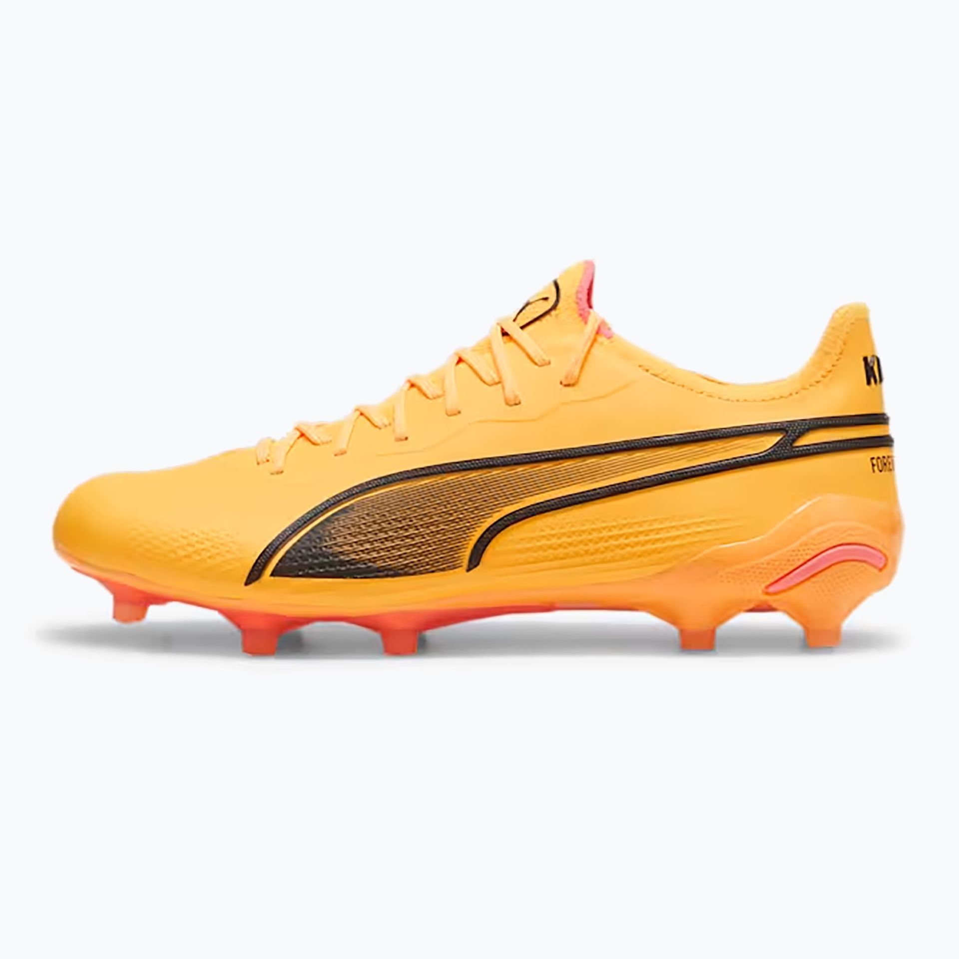 Buty piłkarskie PUMA King Ultimate Fg/Ag sun stream/puma black/sunset glow WYSYŁKA W 24H 30 DNI NA ZWROT