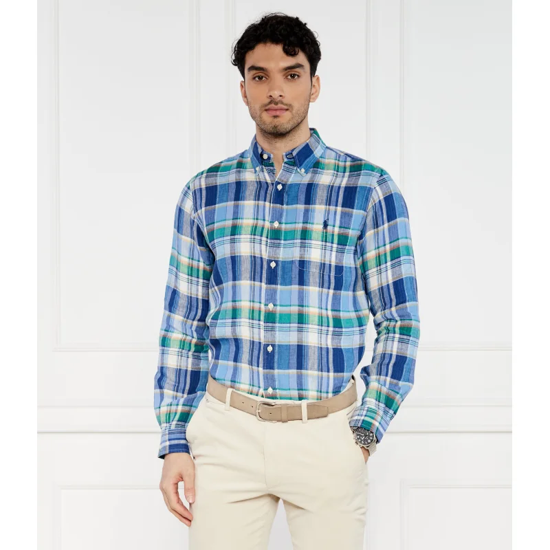 POLO RALPH LAUREN Lniana koszula | Custom fit