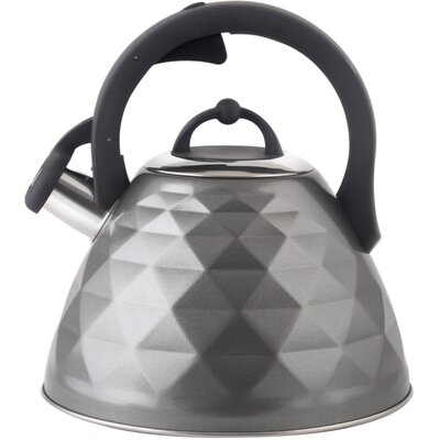 Berretti - Czajnik Tradycyjny Rosa - 3 L - Grafitowy - Indukcja - Gaz - Br-7641