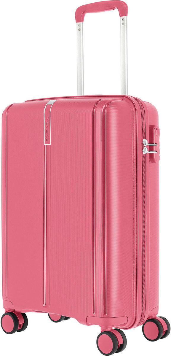 Walizka kabinowa Travelite Vaka 55 cm różowa
