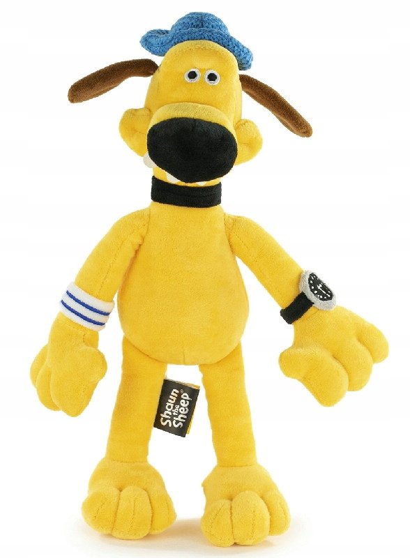 BARANEK SHAUN PIES BITZER MASKOTKA 33 CM ORYGINALNA PRZYTULANKA PLUSZAK