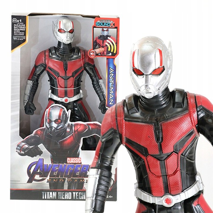 DUŻA Figurka ANT-MAN AVENGERS 30cm DŹWIĘK ŚWIATŁO