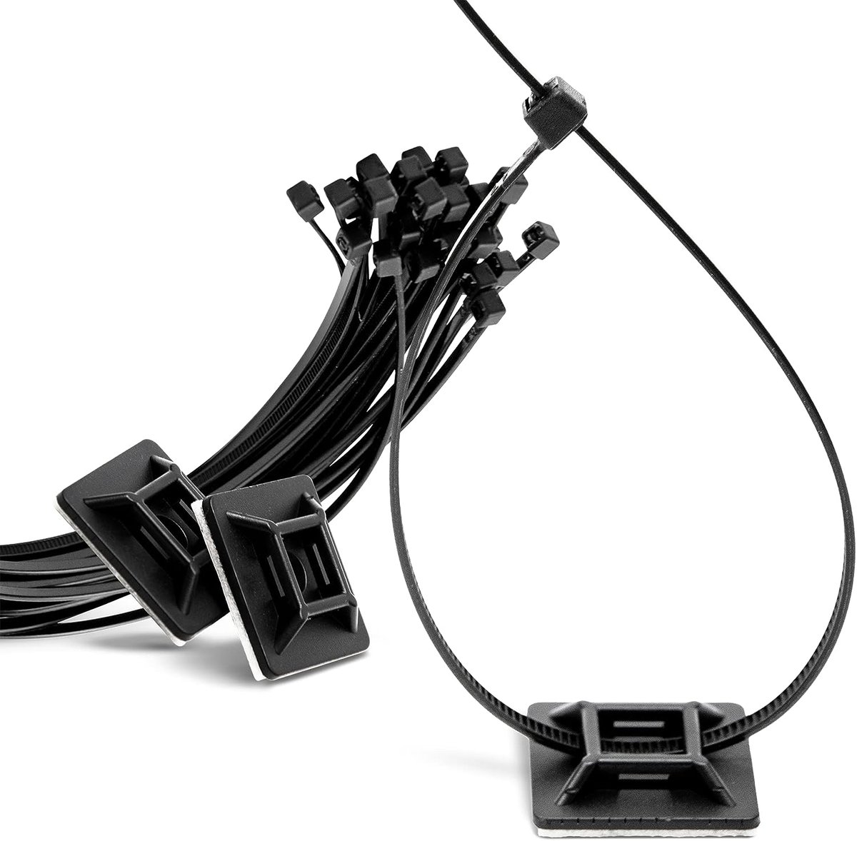 Uchwyt samoprzylepny z opaską do Girland 10 szt.