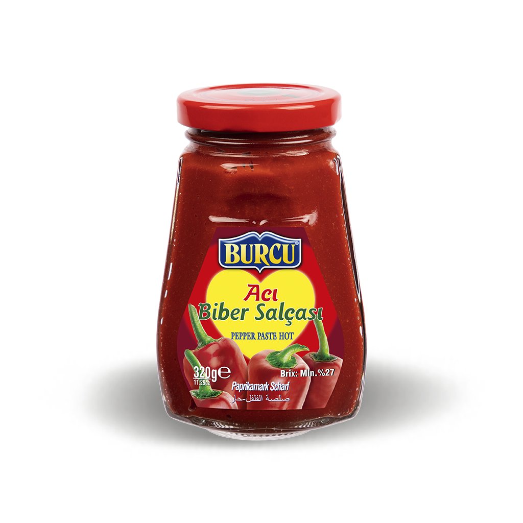 Pasta paprykowa ostra Burcu 320g