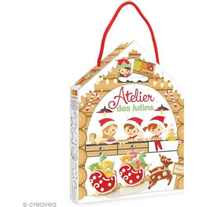 Zestaw foremek ze stali nierdzewnej ScrapCooking - Świąteczne Elfy - 5 szt