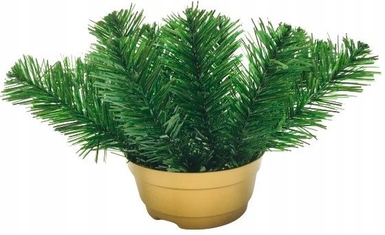 PODKŁAD SZTUCZNY cemenciak doniczka 15 cm ciężka na wiązankę stroik grób