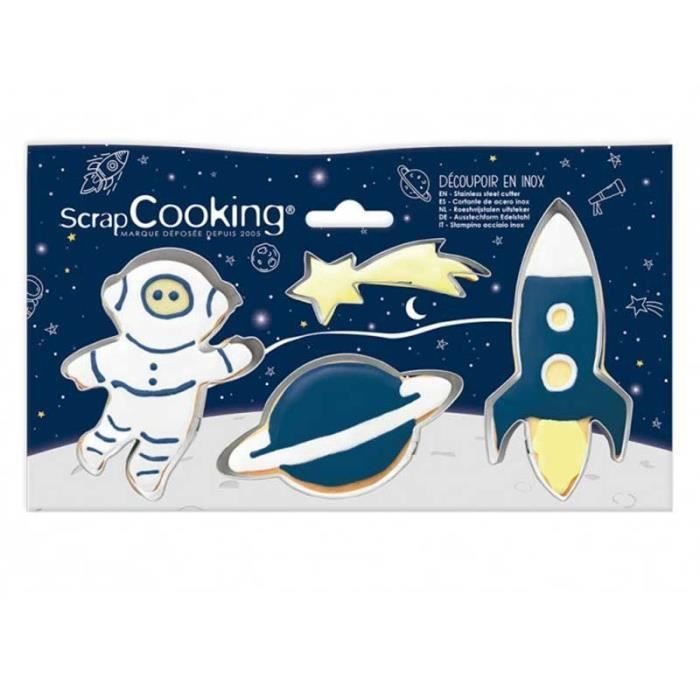 4 foremki do ciastek z kosmosu i galaktyki