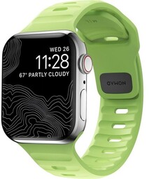 Nomad Pasek Sport Strap do Apple Watch 41/40/38 mm, zielony fluorescencyjny