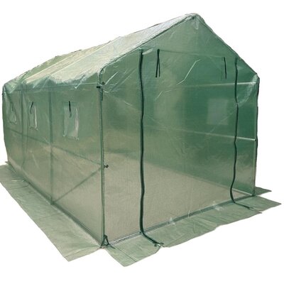 FOLIA POSZYCIE COVER NA TUNEL OGRODOWY SZKLARNIĘ 200x350x200CM ZIELONA