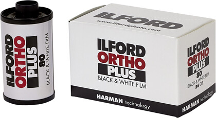 Film czarno-biały Ilford ORTHO PLUS 120/10