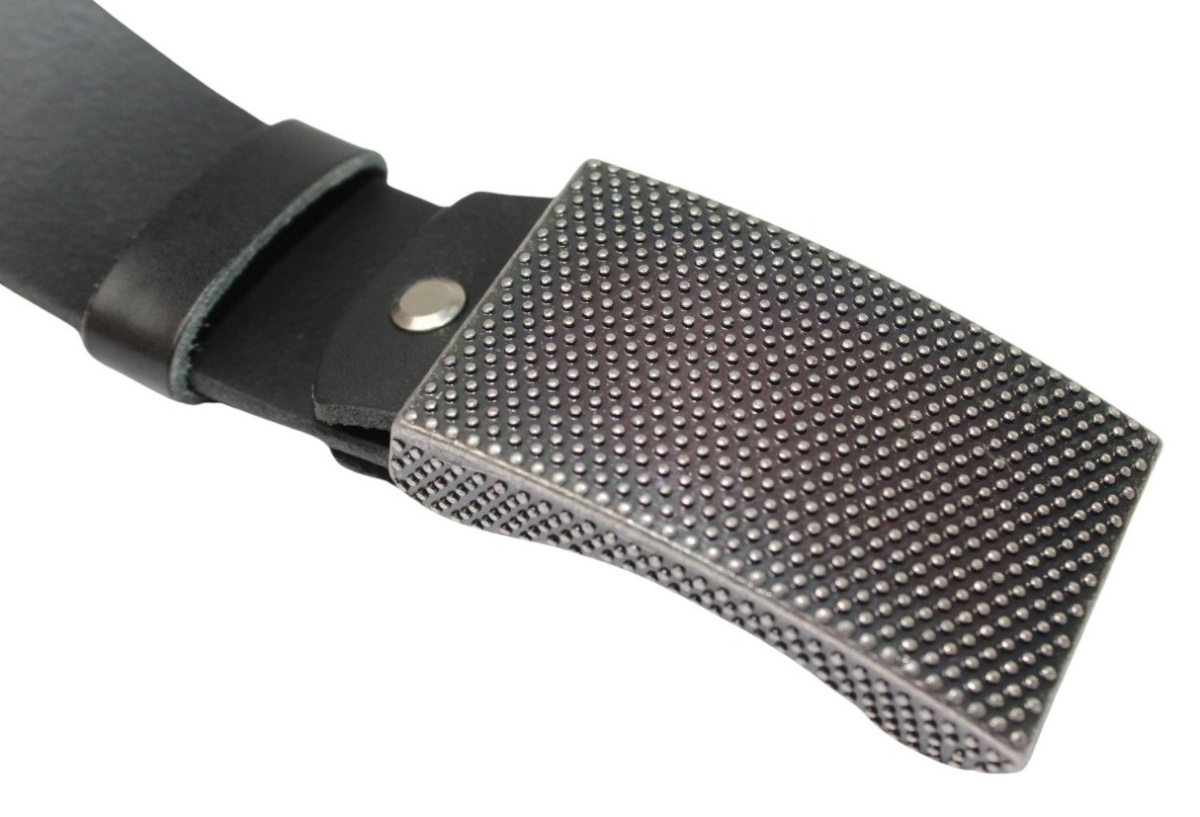 Klamra Do Paska Sprzączka Pełna Blaszka Z Bolczykiem 40 mm Metalowa Solidna Z Połyskiem KBOL40/80 