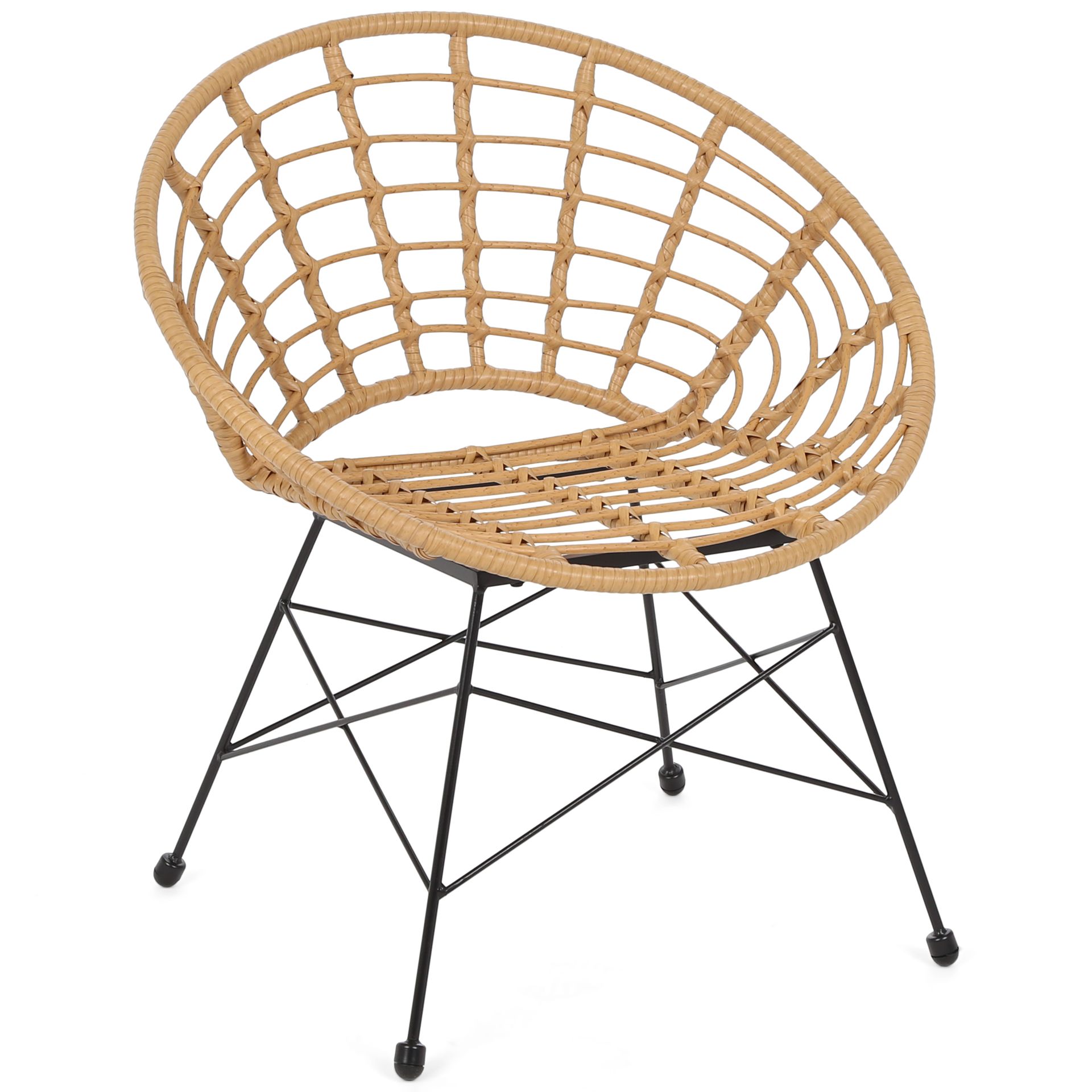 Krzesło technorattanowe Zanzibar Beige / Grey