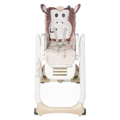 Chicco Polly 2 Start 3w1 krzesełko do karmienia 4 kółka Monkey