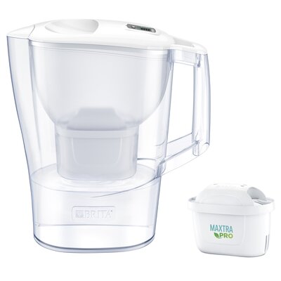Brita, Dzbanek Filtrujący Aluna+1 Maxtra Pro, Biały, 2,4 L
