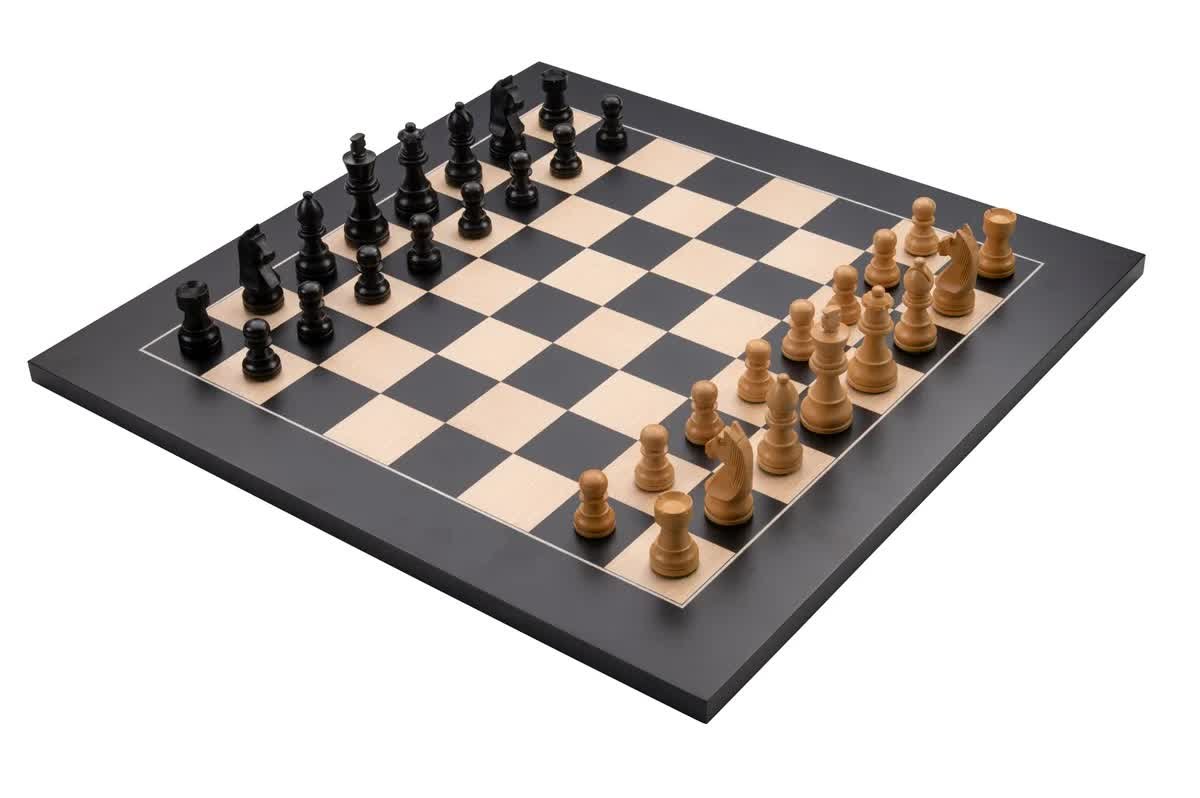 Szachy, gra logiczna, 50x50 figury Staunton