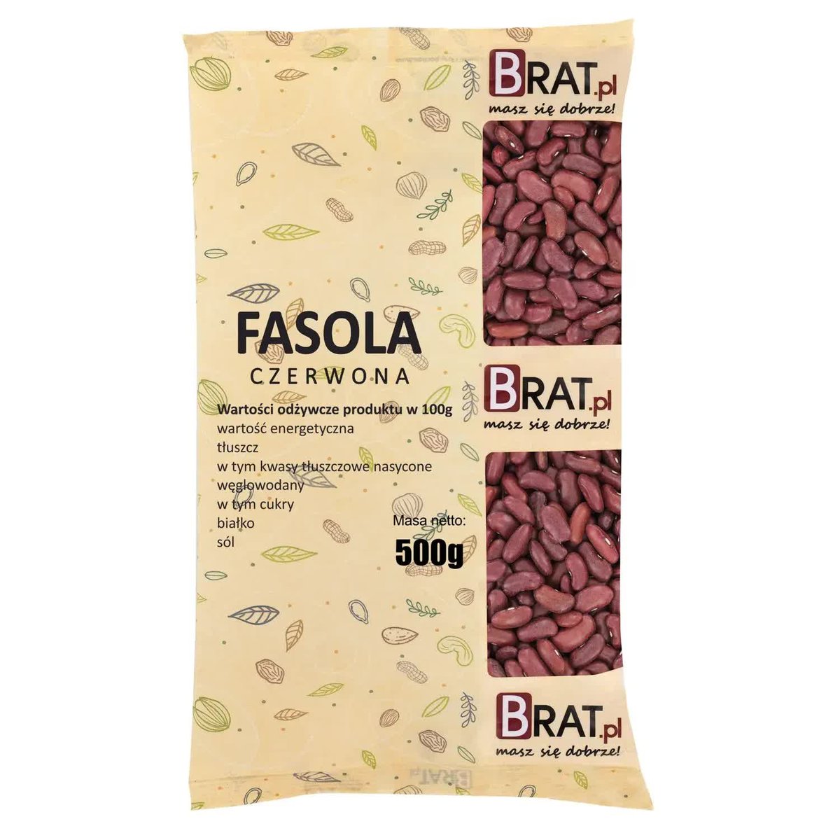 Fasola czerwona 500g Wysoka JAKOŚĆ Produkt NATURALNY