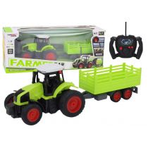 Traktor zdalnie sterowany 1:16 zielony Leantoys