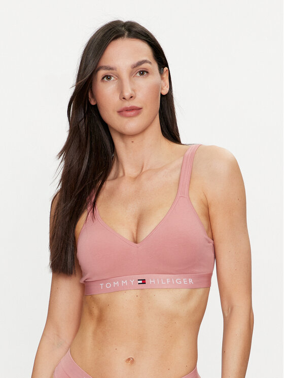 Tommy Hilfiger Biustonosz top UW0UW04612 Różowy