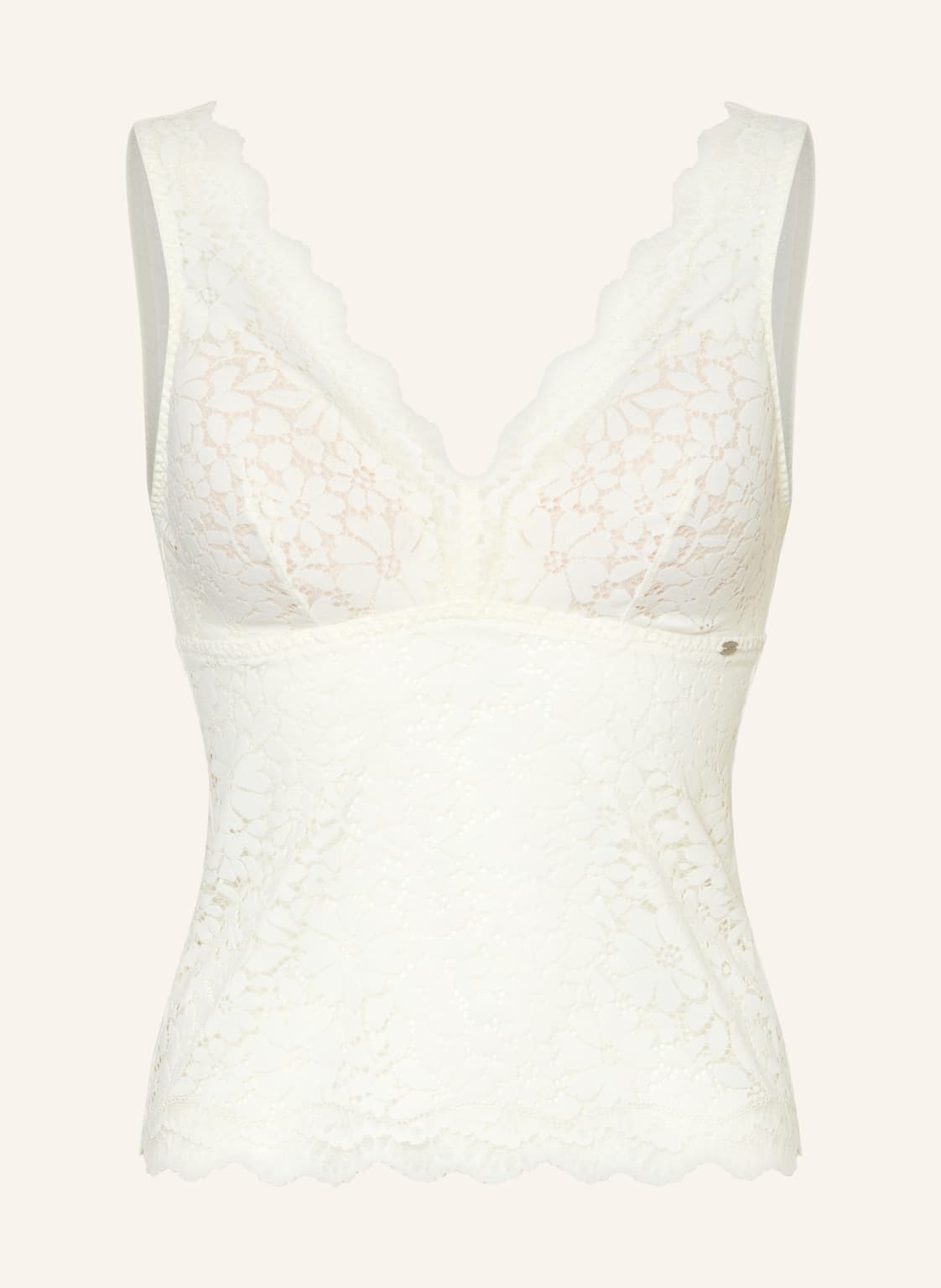 Skiny Top Wonderfulace beige
