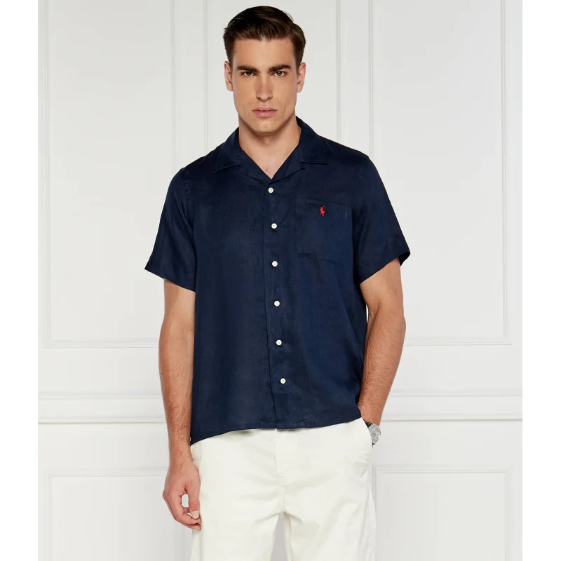 POLO RALPH LAUREN Lniana koszula CLADY | Classic fit