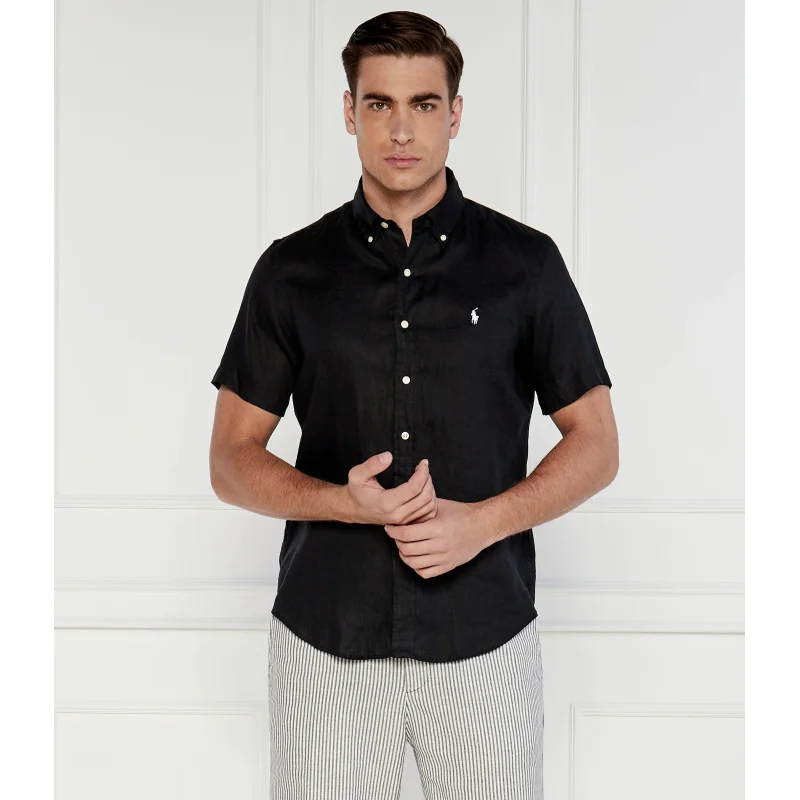 POLO RALPH LAUREN Lniana koszula | Custom fit
