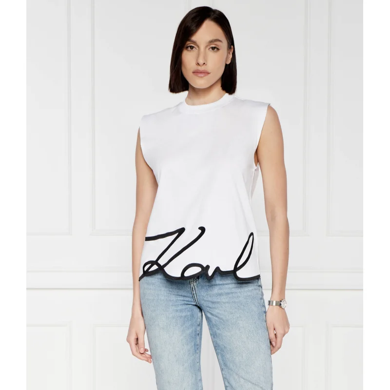 Karl Lagerfeld Top karl signature tank top | Regular Fit