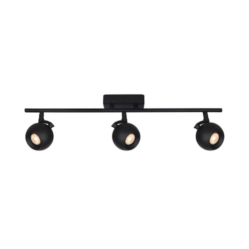 Lafin lampa sufitowa (spot) 3xGU10 czarna SPL-45379-3-BK