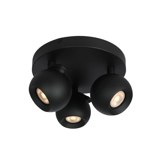 Lafin lampa sufitowa (spot) 3xGU10 czarna SPL-45379-3R-BK