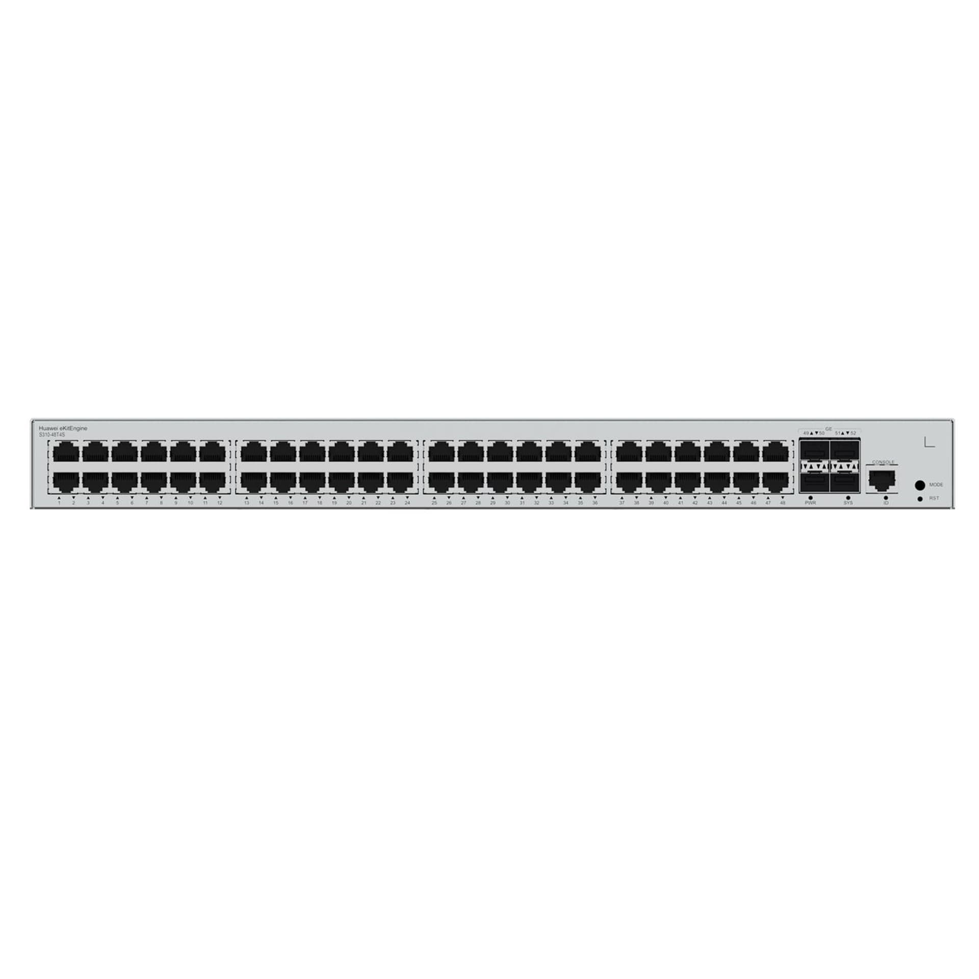HUAWEI SWITCH S310-48T4S (48*GE PORTS, 4*GE SFP PORTS, AC POWER)