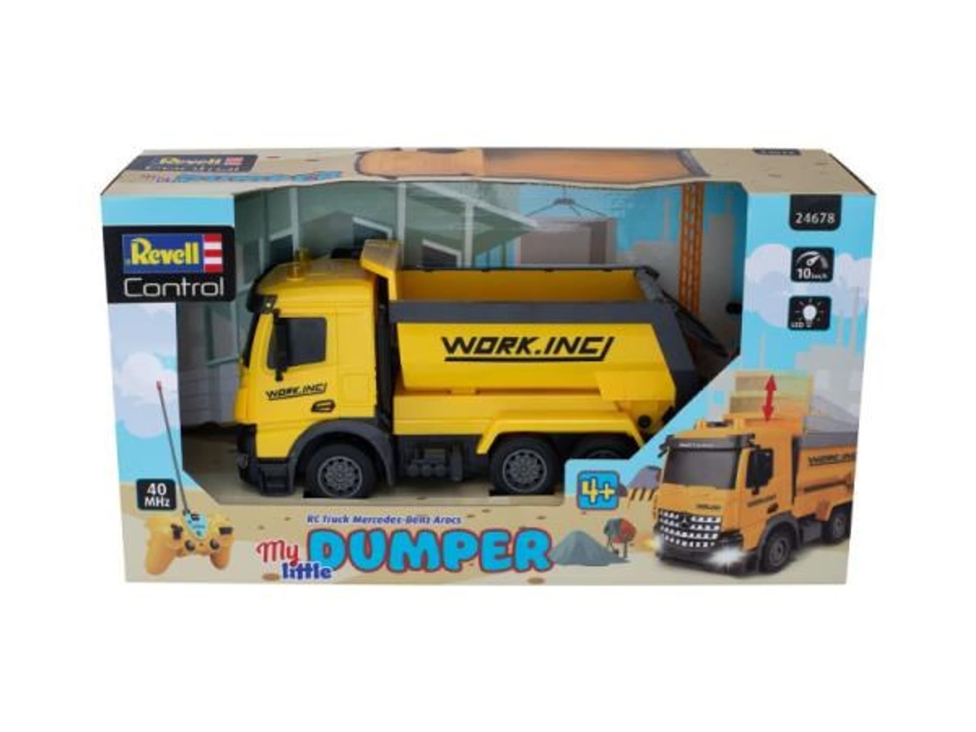 REVELL 24678 Auto na radio Truck Mercedes-Benz Arocs 