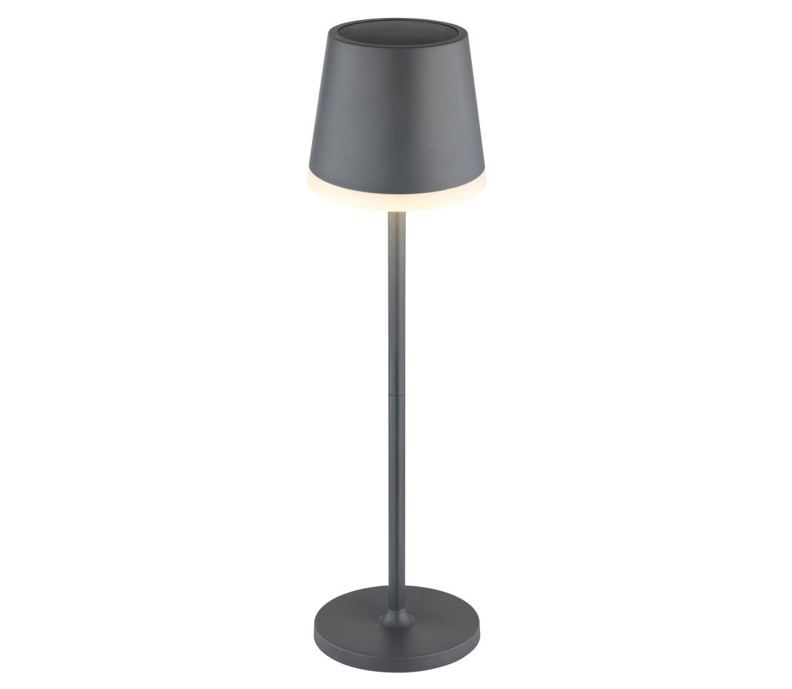 Globo 36637A - LED Oświetlenie solarne SOLAR LED/0,6W/3V 3000K IP44 antracyt