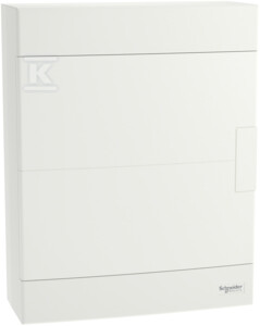 Rozdzielnica natynkowa, Easy9 EU IP40 EZ9EU-2-12-NT-P drzwi białe 2 rzędy 12 modułów/rząd