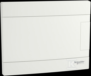 Rozdzielnica podtynkowa, Easy9 EU IP40 EZ9EU-1-8-PT-P drzwi białe 1 rząd 8 modułów/rząd