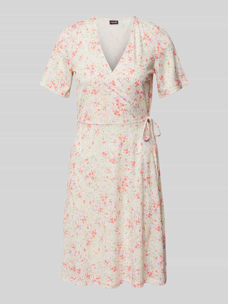 Sukienka o długości do kolan z nadrukiem na całej powierzchni model ‘APPA’