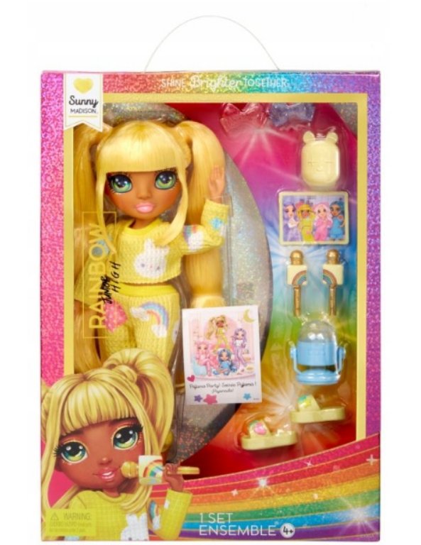 Rainbow High Junior, Lalka, PJ Party Fashion, Sunny