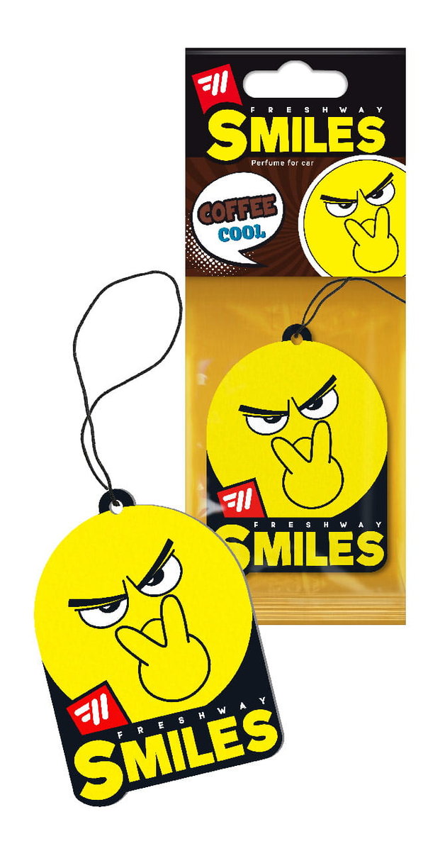 COFFEE | FRESHWAY Smiles Dry - zawieszka