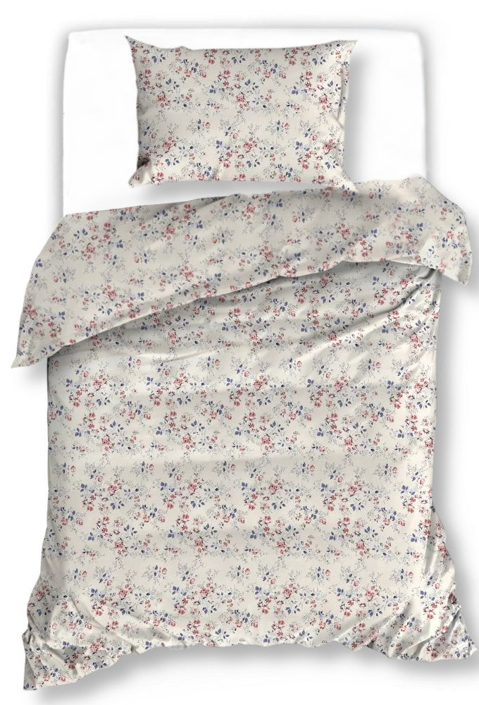 Pościel Satynowa 140X200 Różyczki 2439